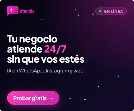 Asistente de IA que responde por WhatsApp, Instagram y web