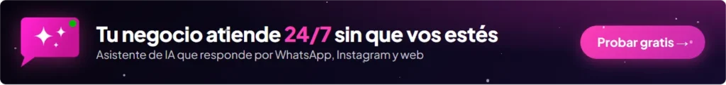 Asistente de IA que responde por WhatsApp, Instagram y web