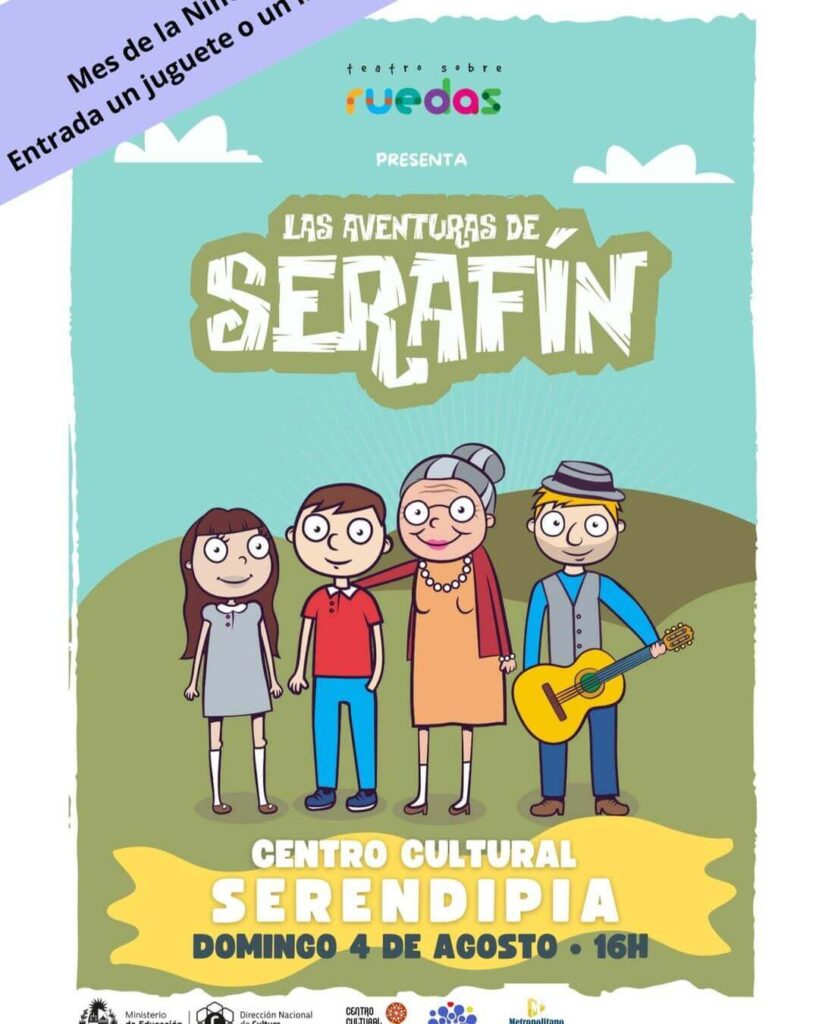 Las aventuras de Serafín en Centro Cultural Serendipia 2 Las aventuras de Serafín - Centro cultural Serendipia agosto 2024