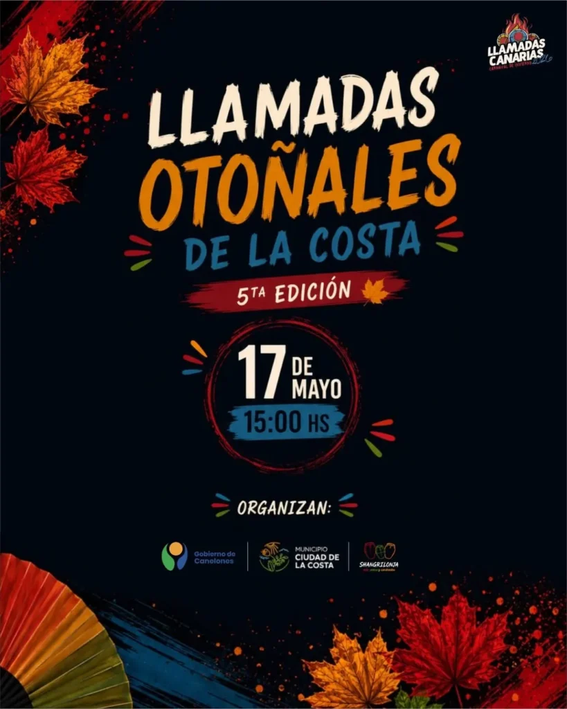 Llamadas Otoñales de la costa 1 afiche Llamadas Otoñales de la Costa 5ta edición