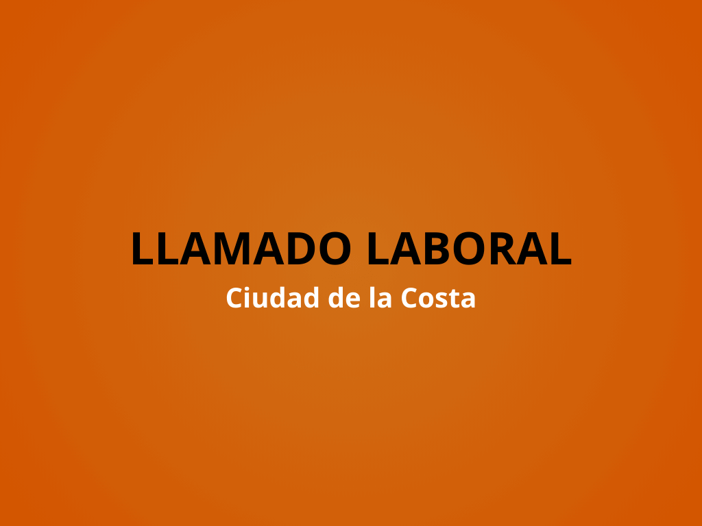 Llamado laboral para el cargo de Chofer 1 Llamado laboral
