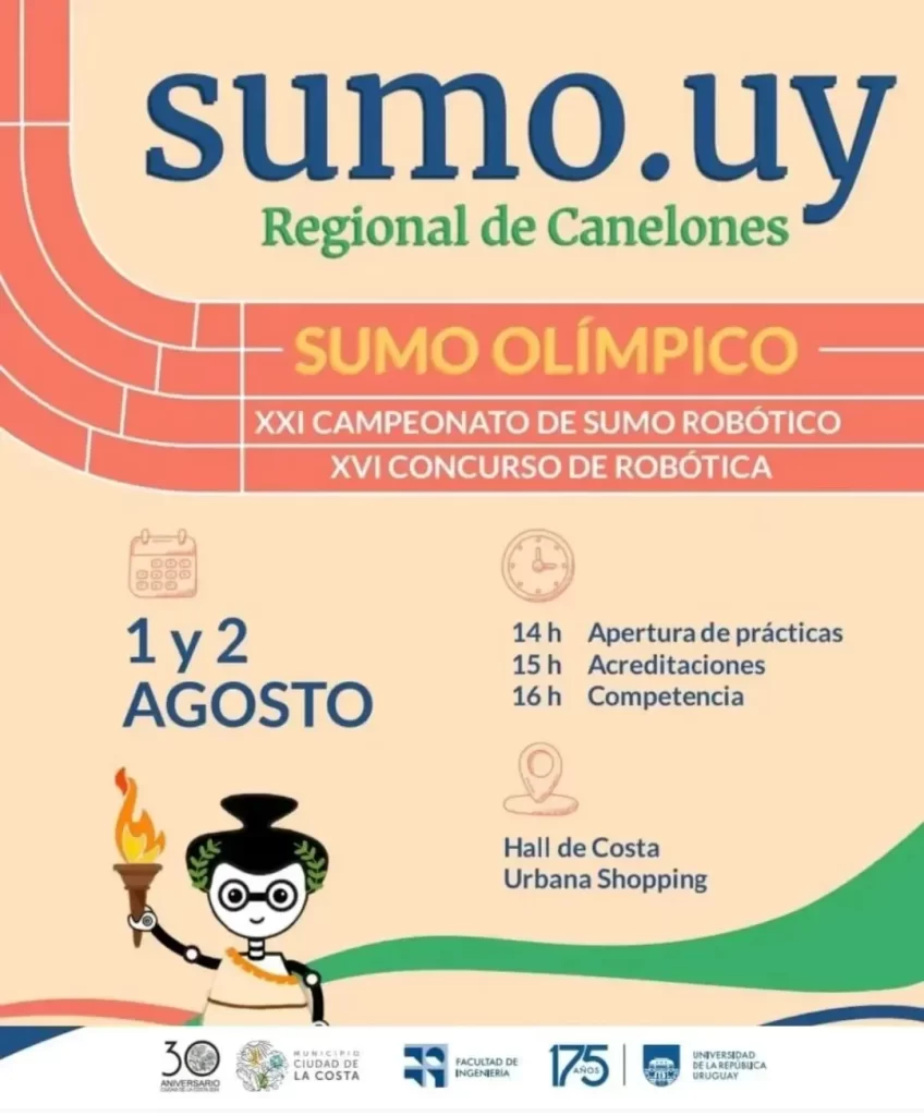 XXI Campeonato de Sumo Robótico y el XVI Concurso de Robótica