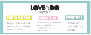foto de Love Me Do - Libritos de Tela